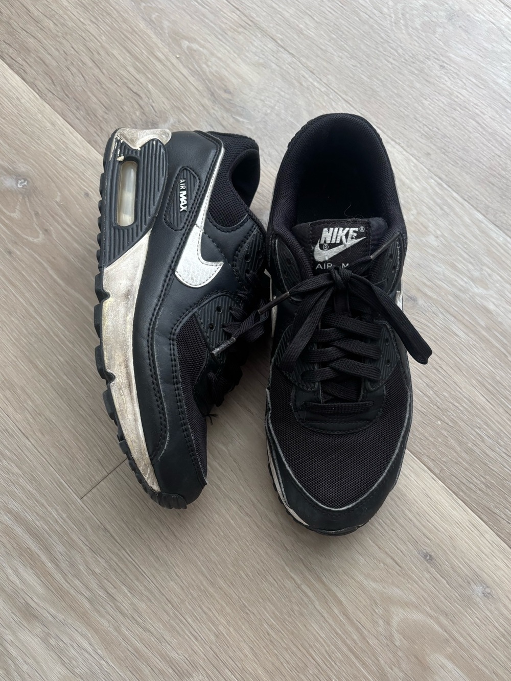 Nike Women's Black & White Air Max Sneakers